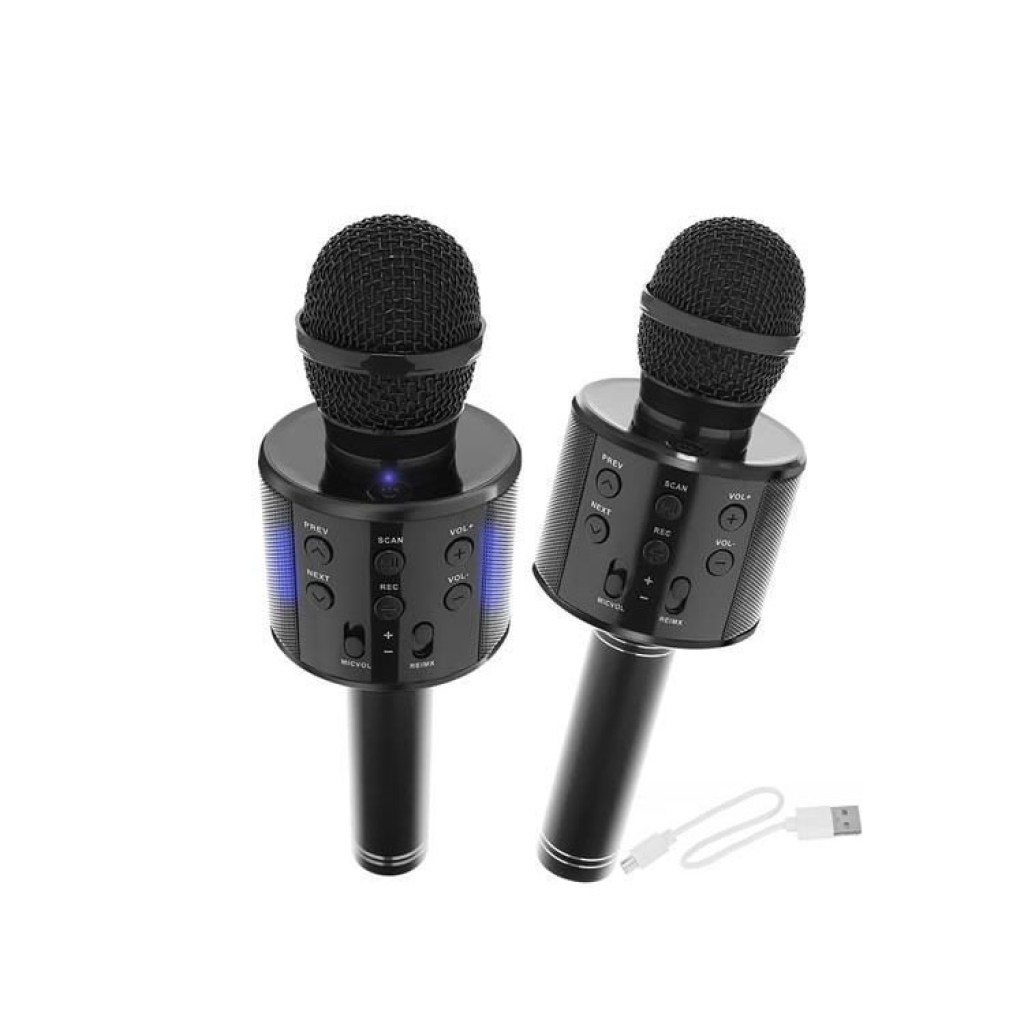 microphone wiriless black